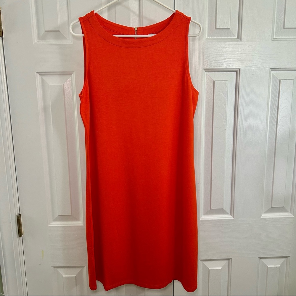NWT Tommy Bahama The Darcy Orange Sheath Dress Size Large